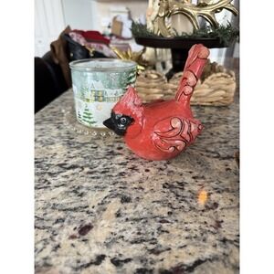 Jim Shore Heartwood Creek Caring Cardinal